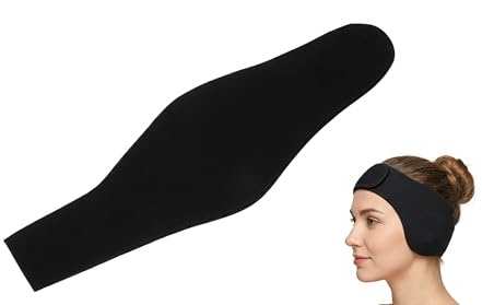 VALICLUD Neoprene Swimming Headband Adjustable Waterproof Ear Protection Band for Water Sports Yoga Diving Adults and Kids Large Size