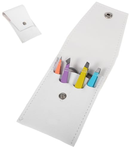 minkissy 18stücke Teiliges Augenbrauenpflege Scheren Clips Und Zangen Präzise Augenbrauenformung Für Männer Und Frauen Tragbar Und Langlebig