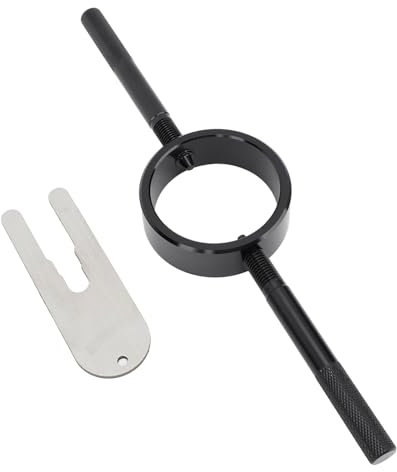 TICFOX 4 Pezzi Strumento Compressore Molla Forcella Moto Kit di Strumenti di Servizio Molla Elicoidale in Alluminio per Riparazione di Manutenzione