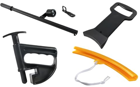 Weldphur Outil De Démonte-Pneu | Pince pour Jante de Roue - Changeur De Pneus Portable,pour Voiture et SUV et Moto pour Installation et Réparation dans Atelier et Garage avec Manutention