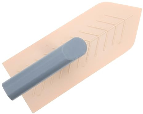 iplusmile Paleta de Plástico Resistente para Albañilería, Llana de Acabado Fino para Enyesar, Herramienta Ergonómica para Alisar Yeso, Llana de Acabado de Superficies para Construcción