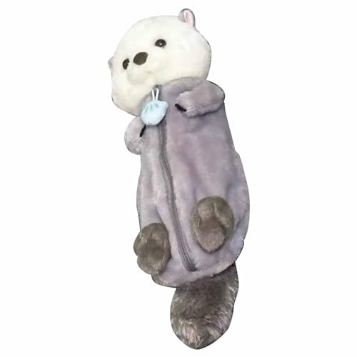 RASTKY 3D Plush Doll Pen Case Adorable and Healing, for Office Stress Relief, Large Capacity