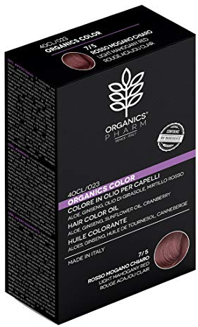ROSSO MOGANO CHIARO - Tinta per capelli Organics Color