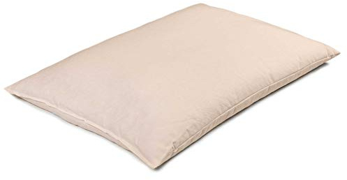 Cuscino con farro biologico, 40 x 60 cm, bianco crudo, con farro biologico, con imbottitura extra