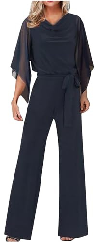 Traje de pantalón para mujer de tul, conjuntos de dos piezas, camiseta de gasa y cintura alta, traje de pantalón elegante, vintage, juego de 2 piezas, conjunto de cóctel, fiesta, festivo, ocio,