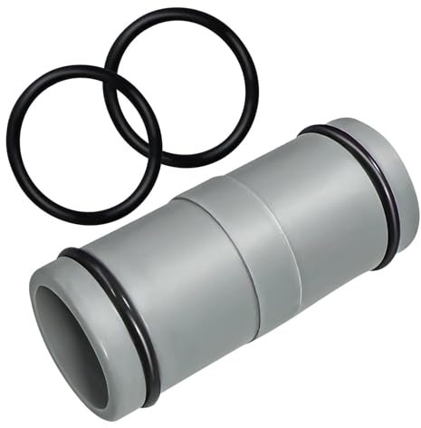 Generico Sostituzione connettore Tubo Pompa, connettore Giunto Tubo Diviso Piscina, Raccordo connettore Tubo Flessibile Pompa Filtro Piscina a Tenuta stagna da 32 mm