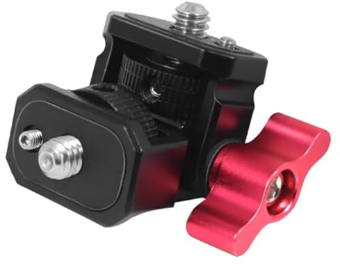 Supporto per monitor da campo, con vite regolabile da 1/4, per luci di riempimento e accessori video, montaggio a sgancio rapido