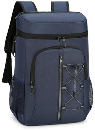 Xanorrg Cooling Backpack Multifunctional Leakproof Cooling Backpack With Handle Multiple Pocket And Bottle Opener For Camping Food Container