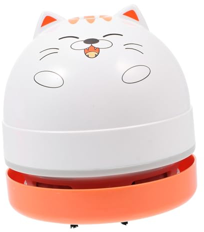 SOIMISS Aspiradora Portátil Recargable sin Cable para Escritorio Mini Limpiador de Polvo con Botón Único Diseño Compacto y Depósito Extraíble para Limpieza Fácil