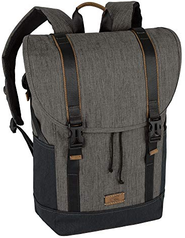 camel active, Indonesia, Rucksack Herren, 287 201 70, Grau, 35x15x45 cm