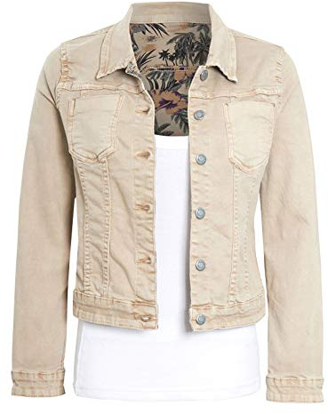 SS7 Femme Veste en Jean réversible