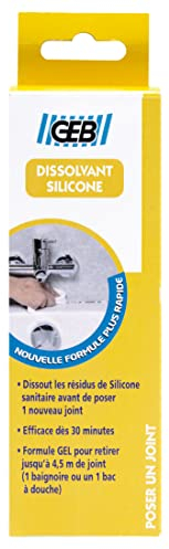 GEB Dissolvant Joint de Silicone en Tube 125 ML incolore