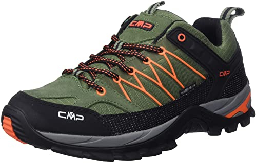 CMP Herren Rigel Low Shoe WP Trekking-Schuhe, TORBA-Flash ORANGE, 40 EU