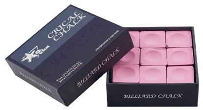TAOM Chalk Round Blue Green Pink Colors Billiard Pool Snooker Chalk Accessories Handmade in Finland