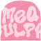 Beanie Y2k, Me Cupa Printed Y2k Beanie,Warme Strickmütze Y2k Mütze, Hip Hop y2k Beanie mütze y2k für Damen (Acryl, pink)