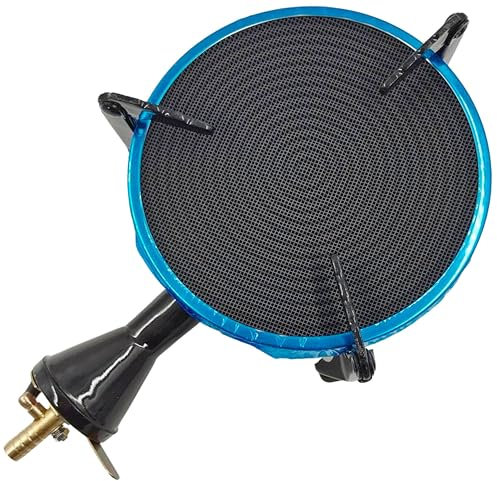 Prácticos quemadores de propano para camping, estufa de propano con textura de hierro, estufa de combustión infrarroja para cocina profesional y doméstica