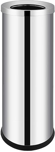 Générique Poubelle d'hôtel Acier Inoxydable 32 L,Maison & Jardin,Produits ménagers,Conditionnement des déchets,Poubelles & corbeilles à déchets,Argent,3.78 KG,51094