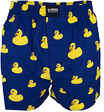 Happy Shorts Calzoncillos tipo bóxer para hombre 88 Ducks XL