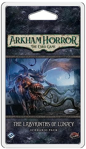 Fantasy Flight Games - Arkham Horror LCG: Scenario Pack - The Labyrinths of Lunacy - Card Game