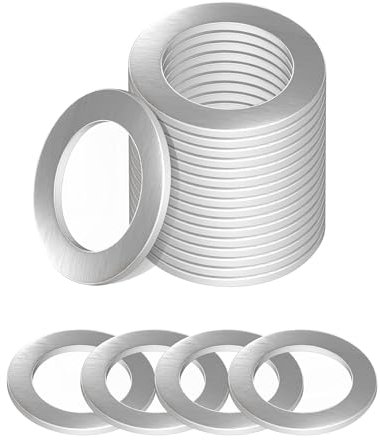 Flaconi 10 PCS Auto Ölablassschraube Dichtring,0.55” Ölablassschraube Dichtung,Ölablassschraube,Dichtring Ölablassschraube,Aluminium Ölablaßschraube,Ersetzen Sie die Teilenummer 94109-14000