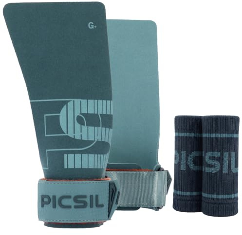 PICSIL Condor Greppskydd, Förbättrat Grepp med Magnesium, Premiumskydd för Cross Training, Calisthenics och Gym