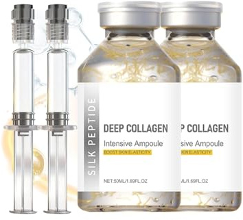 Ampolla Intensive Lifting De Péptido De Seda | Sérum De Colágeno Profundo,Sérum Esencia Hidratante(2psc)