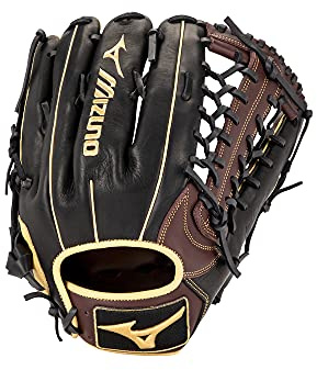 Mizuno mens 12.75 Ball Glove, Black-Cherry Shock 2 Web, 12.75 Inch US