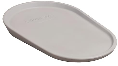 Shnuggle Matelas à langer Squishy | Matériau en mousse douce et chaude agréable pour les bébés | Parfait pour le changement de couches | Antidérapant, facile à nettoyer, lavable (taupe)