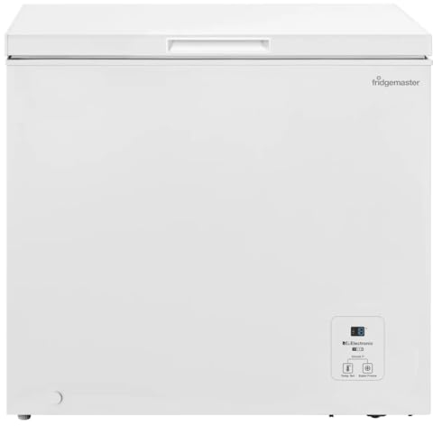 Fridgemaster MCF198E 80cm Chest Freezer in White