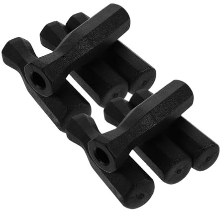 BESPORTBLE 8st Griff Für Fußballtisch Kickergriffe Praktisches Kicker-griffteil Austausch des Griffs Für Den Tischkicker Kicker Teil Austauschbarer Kickergriff Kickertisch-Griff Plastik Black