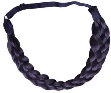 CALLARON Trenzas De Peluca Peluca Trenzas De Alambre Alambre De Alta Temperatura Pieza De Cabello Para Mujer Tocados Para Coletas Postizas