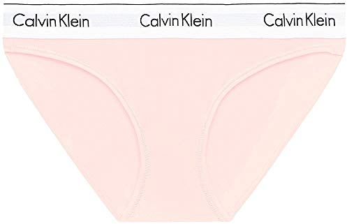 Calvin Klein Damen Slip Bikini Form Unterwäsche, Rosa (Nymphs Thigh), L