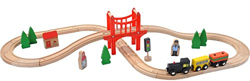 Holzeisenbahn (Holz 37 Teile)