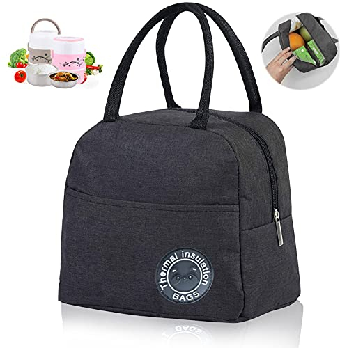 SHOWHEEL Bolsa del Almuerzo, 6L Bolsa de Almuerzo Térmica Impermeable, Nevera Portatil Pequeña,Bolsa isotérmica Pequeña,Hermética Lunch Bag Comida Nevera,para Exteriores Picnic Colegio Trabajo