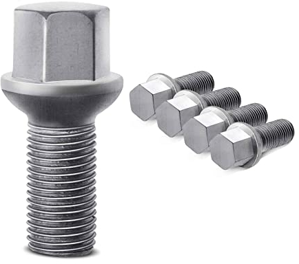 Frankberg 5X Radbolzen Radschraube Kompatibel mit A,B,C,E,M,S,R,GL,GLA,GLK-Klasse CLA CLK CLS 1998-2019 0009904907