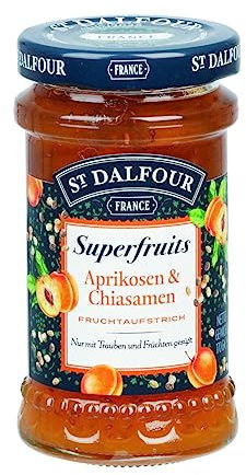 St. Dalfour Superfruits albicocche e semi di chia spalmabile frutta 170 g