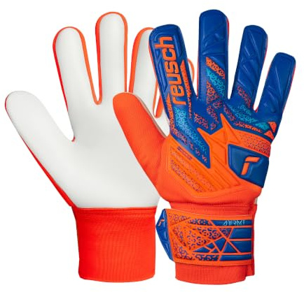 Reusch Attrakt Starter Solid Junior - Guantes de Portero para niños y niñas, adecuados para Todas Las Condiciones climáticas y Superficies de Campo de Juego