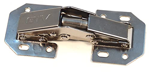 GTV Lot de 4 charnières à visser pour meuble