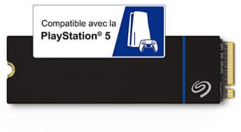 Seagate Game Drive M.2 SSD for PS5, 4 TB, Internal Solid State Drive - PCIe Gen4 NVMe 1.4, Up to 7,250 MB/s with Heatsink (ZP4000GP3A4001)
