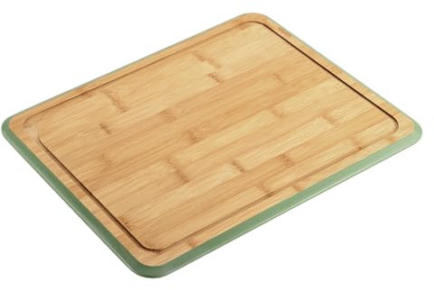KESPER | Tagliere Materiale: bambù, dimensioni: 40 x 30 x 1,6 cm, colore: marrone, verde | 58291