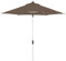 Doppler Sonnenschirm für den Garten SL-AZ Push Up 220 cm Greige-Taupe I Gartenschirm knickbar I Sonnenschirm mit UV-Schutz 80+ I Sonnenschirm aus Aluminium I regenabweisendes Polyester-Schirmdach