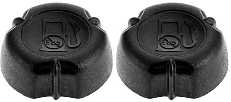 Yetaha 2PCS Fuel Tank Cap Replacement 692046, 397974 Plastic Fuel Tank Petrol Cap Compatible with Briggs, Stratton, Quantum, and Europa Lawn Mower Fuel Tank Cover
