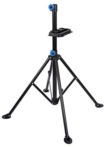 BOROCO Fahrrad-Reparaturständer, 1,9 m Fahrrad-Fahrradwartungs-Reparaturständer Mechaniker, Verstellbarer Montageständer, Faltbare Höhe für Rennrad-Mountainbikes