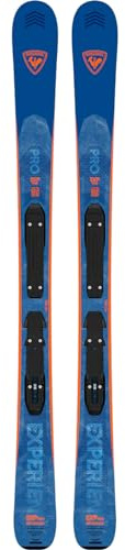 ROSSIGNOL Kid's Experience PRO Lightweight Durable Alpine All-Mountain Snow Skis with Kid 4 GripWalk B76 Bindings, 116