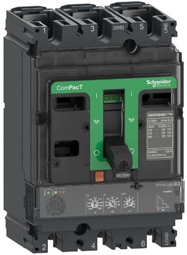 Disjoncteur à boîtier moulé ComPacT NSX100B avec - Disjoncteur 40A