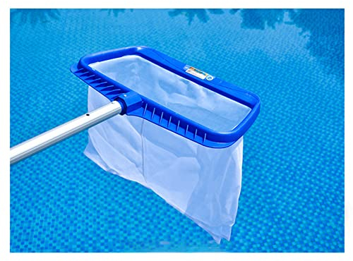 Recogehojas de Piscina, Red de Limpieza de Piscinas, Kits de Mantenimiento con Red de Malla Fina y Mango de Aluminio de 300cm para la Limpieza de Piscinas