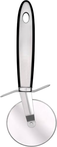 Creative Kitchen Pizza Cutter Wheel | Premium Stainless Steel Construction | Ergonomic Soft Touch Handle for Comfort | Heavy Duty Sharp 7.5cm Wheel Blade | Easy to Clean Dishwasher Safe