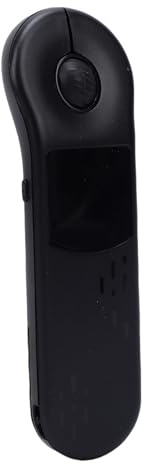 Zhjvihx Telecomando per Presentatore Wireless, Clicker per Presentazioni 2.4G Ricaricabile con Touchpad, per PC Portatile per IOS, per, per, per Os X (BLACK)