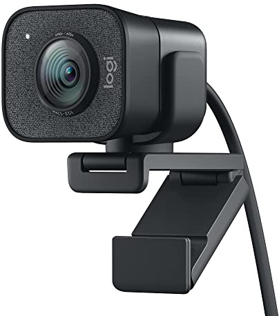 Logitech StreamCam Premium Webcam for Streaming and Content Creation, Full HD 1080p 60 fps, Works with Microsoft Teams, Google Meet, Zoom, Nintendo Switch 2’s new GameChat mode, for PC/Mac – Graphite