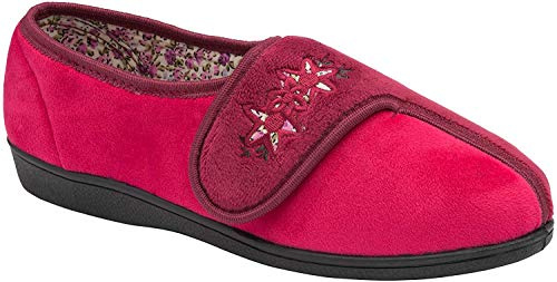 DUNLOP Ladies Slipper Honor II MTO - Burgundy - UK 7